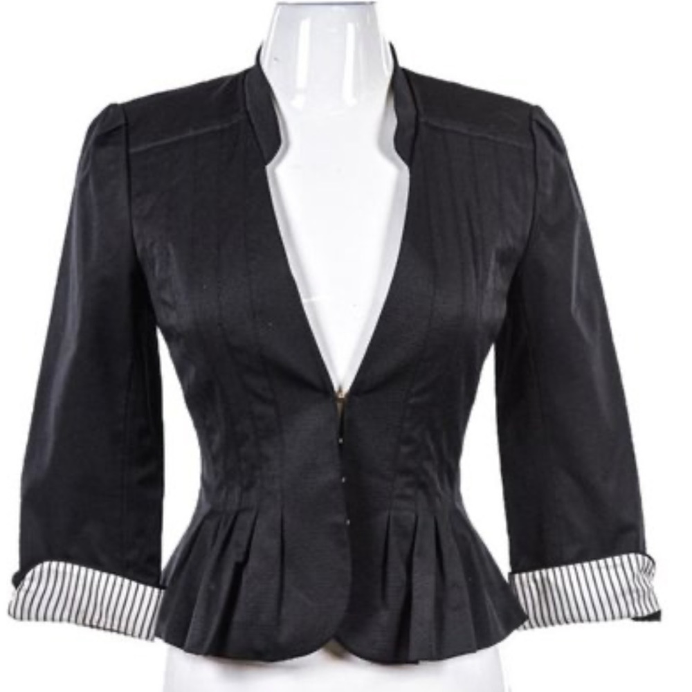 Cynthia Steffe Blazers 10 Black